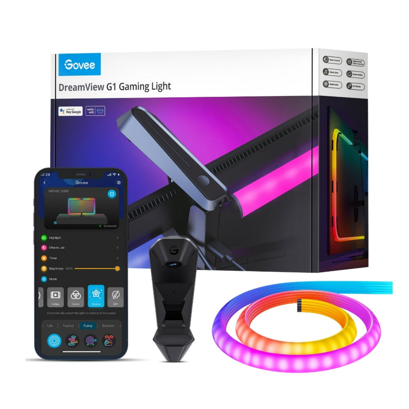 Govee DreamView G1 Gaming Light For 24"-32" PC