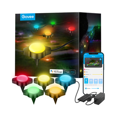 [Special Deals] Govee RGBIC Wi-Fi + Bluetooth Outdoor Ground Lights